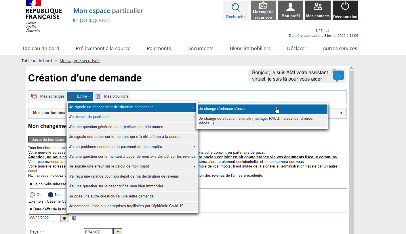 adresse