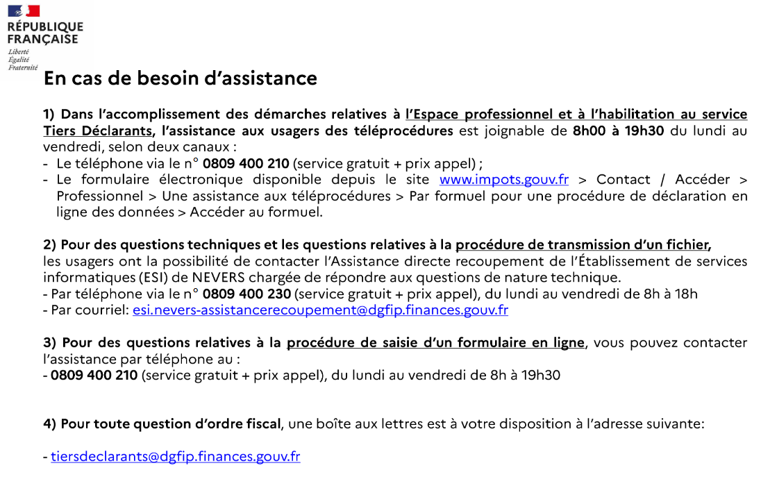assistance